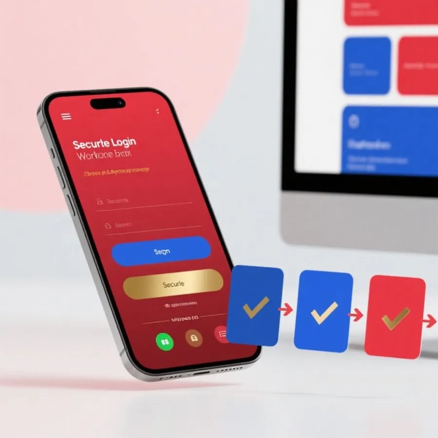 官方平台登录流程示意图